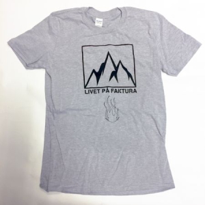 Livet På Faktura - T-shirt Grå in the group Livet På Faktura at Bengans Skivbutik AB (2219850)