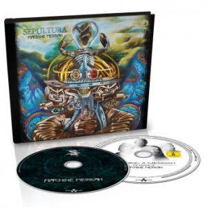 Sepultura - Machine Messiah (CD+DVD) in the group MUSIK / DVD+CD / Hårdrock/ Heavy metal at Bengans Skivbutik AB (2239288)