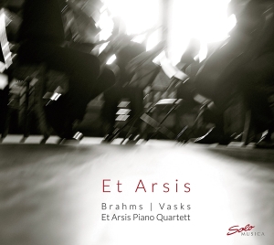 Et Arsis Piano Quartett - Vasks & Brahms: Piano Quartets in the group Externt_Lager /  at Bengans Skivbutik AB (2239403)