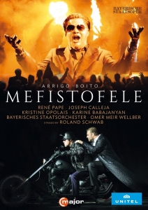 Pape Calleja Bayerisches Staatsor - Mefistofele (Dvd) in the group OTHER / Music-DVD & Bluray at Bengans Skivbutik AB (2246041)