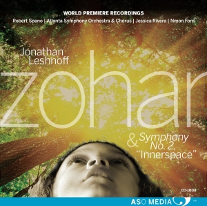 Atlanta Symphony Orchestra Atlanta - Zohar & Symphony No. 2 (Innerspace) in the group Externt_Lager /  at Bengans Skivbutik AB (2246050)