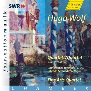 Wolf Hugo - Serenade For String Quartet (Italia in the group Externt_Lager /  at Bengans Skivbutik AB (2250686)