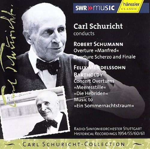 Mendelssohn-Bartholdy Schumann - Overtures in the group CD / Klassiskt at Bengans Skivbutik AB (2250740)