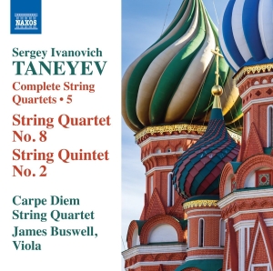 Carpe Diem Quartet James Buswell - Complete String Quartets, Vol. 5 in the group Externt_Lager /  at Bengans Skivbutik AB (2253549)