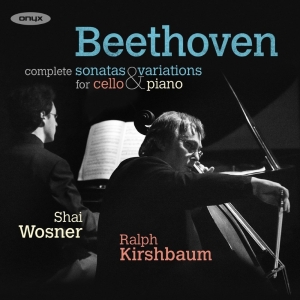 Kirschbaum Ralph Wosner Shai - Cello Sonatas Nos. 1-5 in the group Externt_Lager /  at Bengans Skivbutik AB (2255113)