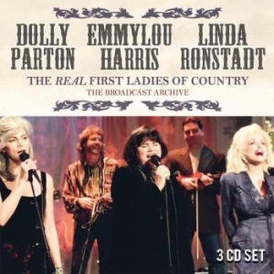 Parton Dolly Harris Emmylou Ronst - Broadcast Archive - 3 Cd Box (+ Int in the group Minishops / Emmylou Harris at Bengans Skivbutik AB (2255613)