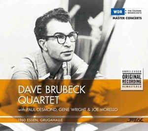 Brubeck Dave - 1960 Essen, Grugahalle in the group CD / Jazz/Blues at Bengans Skivbutik AB (2258560)