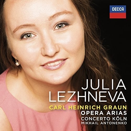 Lezhneva Julia - Graun Arias in the group CD / Klassiskt at Bengans Skivbutik AB (2262779)