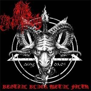 Anal Blasphemy - Bestial Black Metal Filth in the group CD / Hårdrock/ Heavy metal at Bengans Skivbutik AB (2263034)