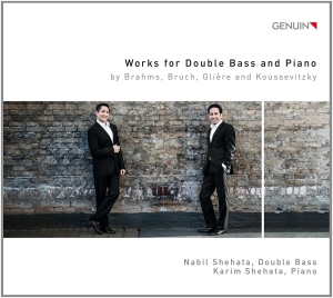 Nabil Shehata Karim Shehata - Works For Double Bass & Piano in the group CD / Klassiskt at Bengans Skivbutik AB (2279581)