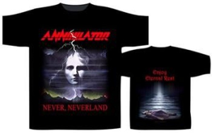 Annihilator - T/S Never Neverland (L) in the group OTHER / Merchandise at Bengans Skivbutik AB (2282442)
