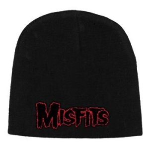 Misfits - Beanie Hat Red Logo in the group MERCH / Övrigt / Merch Beanie Hats at Bengans Skivbutik AB (2283732)
