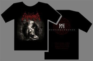 Enthroned - T/S Pentagrammaton Red Print (S) in the group OTHER / Merchandise at Bengans Skivbutik AB (2284865)