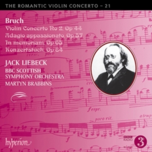 Jack Liebeck Bbc Scottish Symphony - Romantic Violin Concerto, Vol. 21 in the group Externt_Lager /  at Bengans Skivbutik AB (2301397)