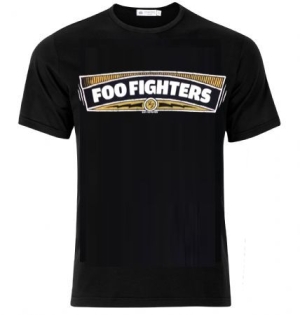 Foo Fighters - Foo Fighters T-Shirt Logo in the group OTHER / Merchandise at Bengans Skivbutik AB (2312039)