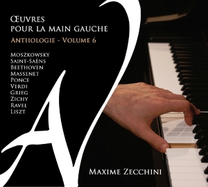 Zecchini Maxime - Left-Hand Piano Works 6 in the group CD / Övrigt at Bengans Skivbutik AB (2370328)