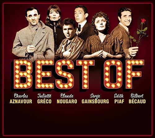 Aznavour/ Greco/ Nougaro/ Gainesbourg/ - Best Of in the group CD / Pop at Bengans Skivbutik AB (2377265)