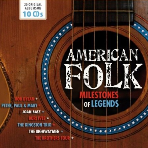 Blandade Artister - American Folk - Milestones Of Legen in the group OUR PICKS / Blowout / Blowout-CD at Bengans Skivbutik AB (2377359)