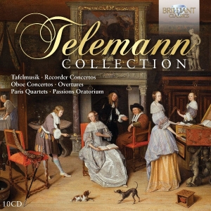 Musica Amphion Pieter-Jan Belder - Telemann Collection in the group CD / Klassiskt at Bengans Skivbutik AB (2384970)