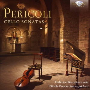 Federico Bracalente (Baroque Cello) - Cello Sonatas in the group Externt_Lager /  at Bengans Skivbutik AB (2384974)