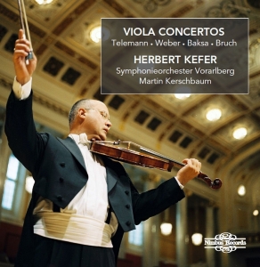 Herbert Kefer Symphonieorchester V - Viola Concertos in the group Externt_Lager /  at Bengans Skivbutik AB (2389712)