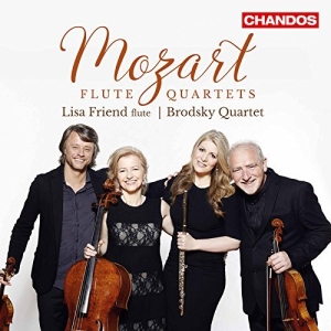 Lisa Friend Brodsky Quartet - Flute Quartets in the group Externt_Lager /  at Bengans Skivbutik AB (2396340)