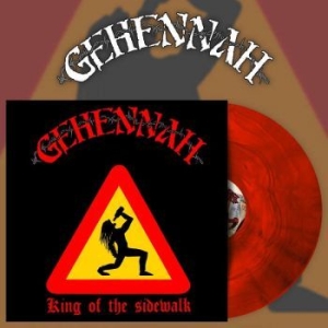 Gehennah - King Of The Sidewalk (Red Black Mar in the group VINYL / Hårdrock at Bengans Skivbutik AB (2400054)