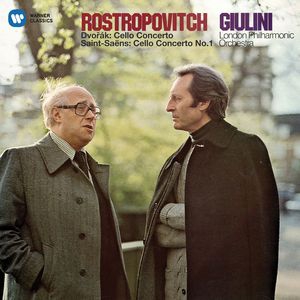 Mstislav Rostropovich - Dvorak & Saint-Saëns: Cello Co in the group CD / Klassiskt at Bengans Skivbutik AB (2400090)
