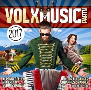 Blandade Artister - Volxmusic Party 2017 in the group CD / Pop at Bengans Skivbutik AB (2400114)