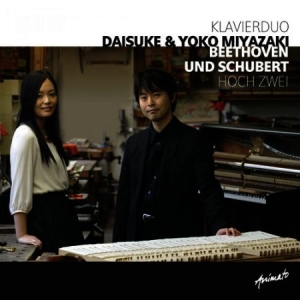 Miyazaki Daisuke & Yoko - Beethoven Und Schubert Hoch Zwei in the group CD / Pop at Bengans Skivbutik AB (2404047)