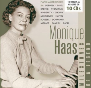 Haas Monique - Milestones Of A Legend in the group CD / Klassiskt at Bengans Skivbutik AB (2407987)