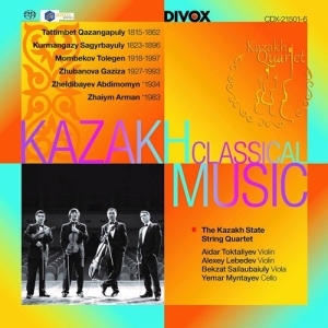 The Kazakh State String Quartet - Kazakh Classical Music in the group Externt_Lager /  at Bengans Skivbutik AB (2414296)