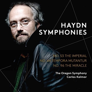 Oregon Symphony Carlos Kalmar - Symphonies Nos. 53, 64 & 96 in the group MUSIK / SACD / Klassiskt at Bengans Skivbutik AB (2430497)