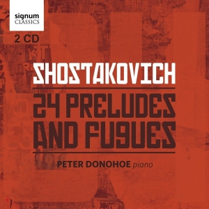 Peter Donohoe - 24 Preludes And Fugues in the group Externt_Lager /  at Bengans Skivbutik AB (2430508)