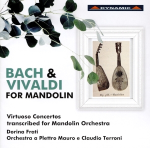 Soloists Mandolin Orchestra Mauro - Bach & Vivaldi For Mandolin in the group Externt_Lager / at Bengans Skivbutik AB (2438411)