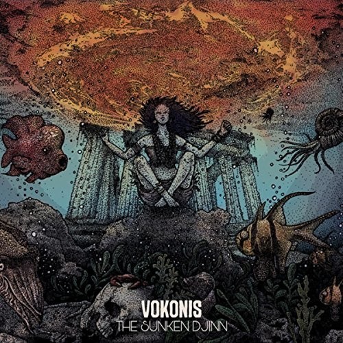Vokonis - Sunken Djinn in the group CD / Hårdrock/ Heavy metal at Bengans Skivbutik AB (2443851)