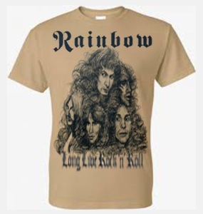 Rainbow - Rainbow T-Shirt Long Live Rock 'n' Roll in the group OTHER / Merchandise at Bengans Skivbutik AB (2452351)