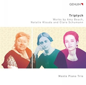 Monte Piano Trio - Triptych in the group CD / Klassiskt at Bengans Skivbutik AB (2462159)