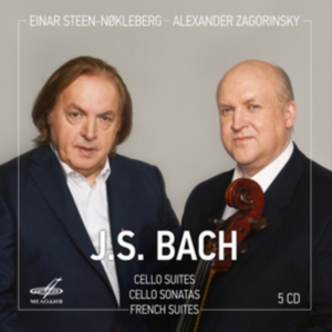 Alexander Zagorinsky Einar Steen-N - Cello Suites, Cello Sonatas & Frenc in the group Externt_Lager /  at Bengans Skivbutik AB (2462833)