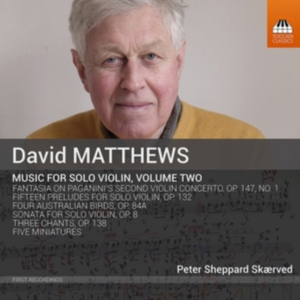 Matthews David - Music For Solo Violin, Vol. 2 in the group Externt_Lager / at Bengans Skivbutik AB (2482678)