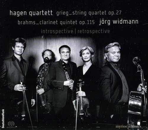 Brahms Johannes Grieg Edvard - Introspective / Retrospective in the group CD / Klassiskt at Bengans Skivbutik AB (2492407)