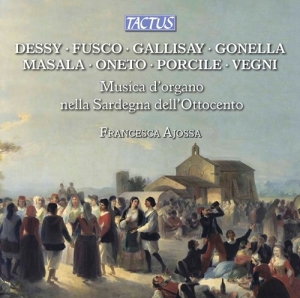 Various - Organ Music In 19Th Century Sardini in the group Externt_Lager /  at Bengans Skivbutik AB (2495076)