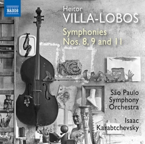 Villa-Lobos Heitor - Symphonies Nos. 8, 9 And 11 in the group Externt_Lager /  at Bengans Skivbutik AB (2495117)