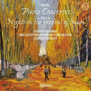 Ravel Maurice Falla Manuel De - Piano Concertos & Nights In The Gar in the group Externt_Lager /  at Bengans Skivbutik AB (2499284)