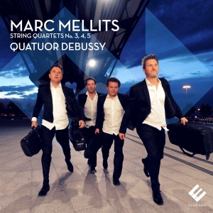 Mellits M. - String Quartets No.3, 4 & 5 in the group CD / Klassiskt,Övrigt at Bengans Skivbutik AB (2517465)