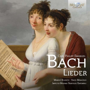 Bach C P E - Lieder in the group Externt_Lager /  at Bengans Skivbutik AB (2522453)