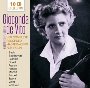 De Vito Gioconda - Her Complete Recorded Masterworks F in the group CD / Klassiskt at Bengans Skivbutik AB (2528460)