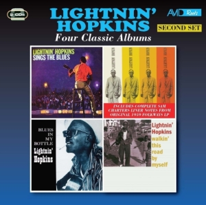 Lightnin' Hopkins - Four Classic Albums in the group CD / Jazz at Bengans Skivbutik AB (2528462)