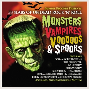 Various - Monsters, Vampires, Voodoos & Spooks in the group CD / Pop-Rock at Bengans Skivbutik AB (2540192)