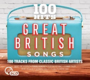 Blandade Artister - 100 Hits - Great British Songs in the group CD / Pop-Rock at Bengans Skivbutik AB (2540230)